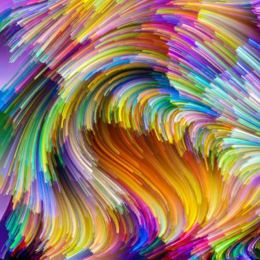 Modern ressam paleti