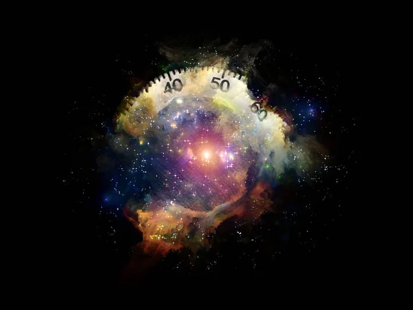 Nebula Dial fundo — Fotografia de Stock