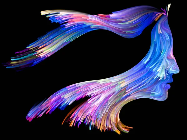 Renkli hayal arka plan