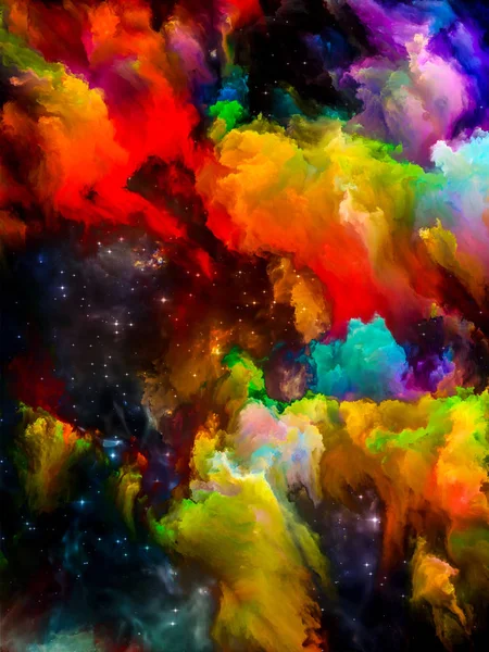 Synergieffekter av färgrymd — Stockfoto