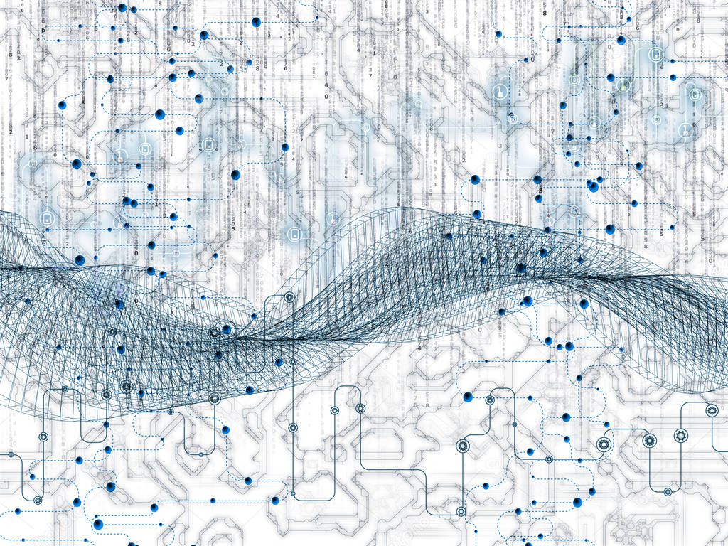 Visualization of Digital Data Transfers