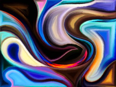 soyut eğrileri arka plan