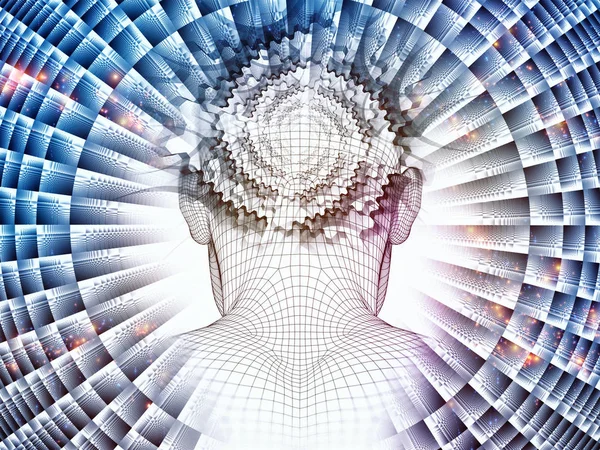 Virtual Mind concept — Stock Photo, Image