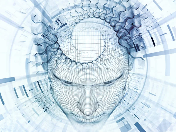 Computing Mind concept — Stock Photo, Image