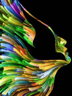 Renkli yaratıcılık arka plan