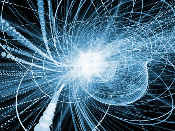 Energii vlnové částice — Stock fotografie