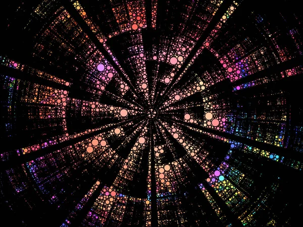 Modèle fractal radial — Photo