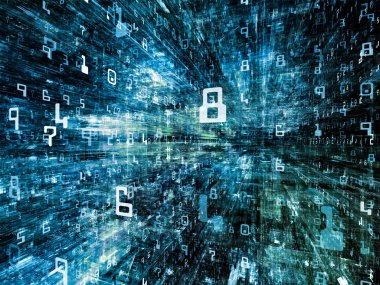 Dijital dünya ışıkları