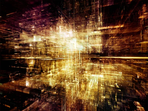 Dijital dünya ışıkları