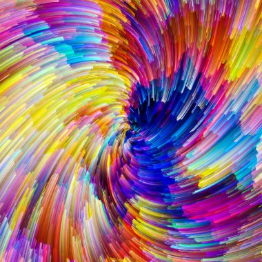 renkli ressam paleti