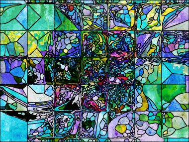 Kurşunlu cam boyalı