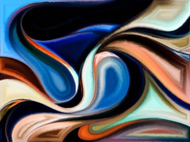 soyut eğrileri arka plan