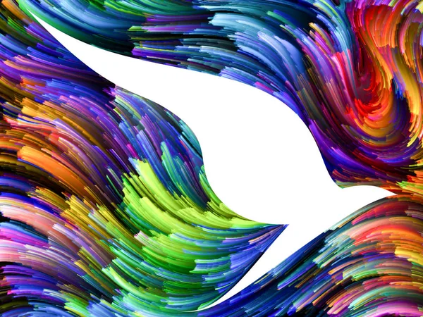 Kuş ve renk arka plan