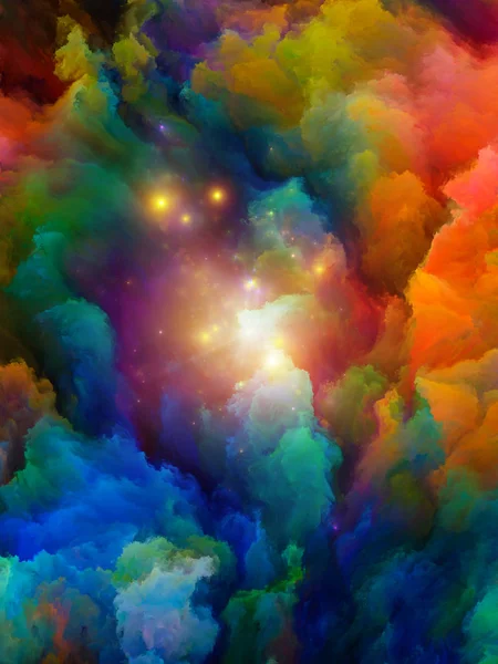 Virtual Color Space — Stock Photo, Image