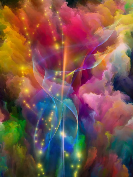 Virtual Color Space — Stock Photo, Image