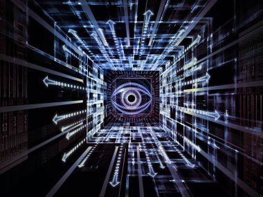 Gözlem gerçeklik arka plan