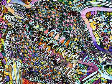 Renkli Kurşunlu cam