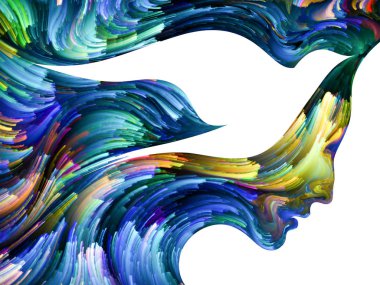 Renkli yaratıcılık arka plan