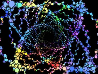 Girdap desen arka plan