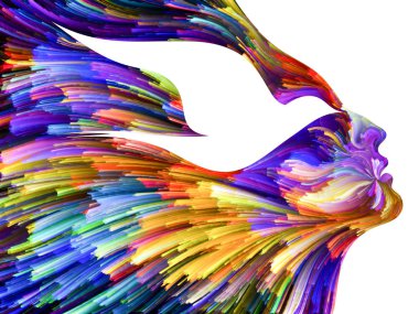 Canlı hayal gücü arka plan