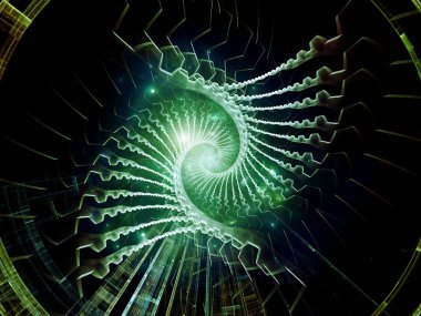 Radyal fraktal doku bilgi işlem