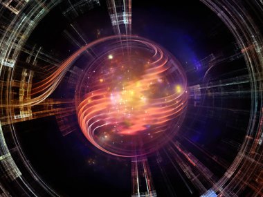 Sanal Radyal fraktal doku