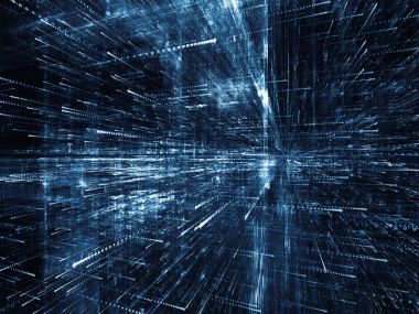 Dijital dijital dünya görselleştirme