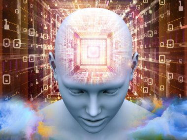 Düşünce kavramı ışıkları