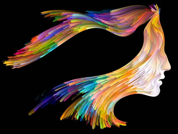 Renkli hayal arka plan