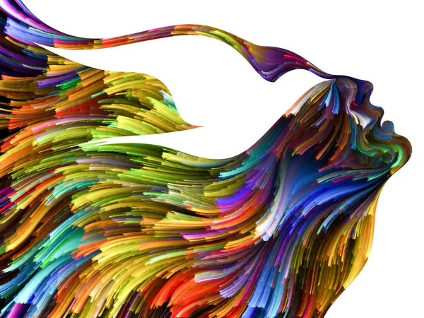 Yaratıcılık arka planını unfolding