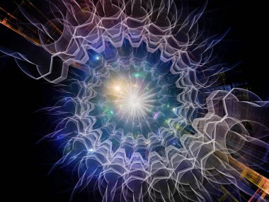 Radyal fraktal doku işleme