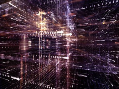 Dijital dijital dünya görselleştirme