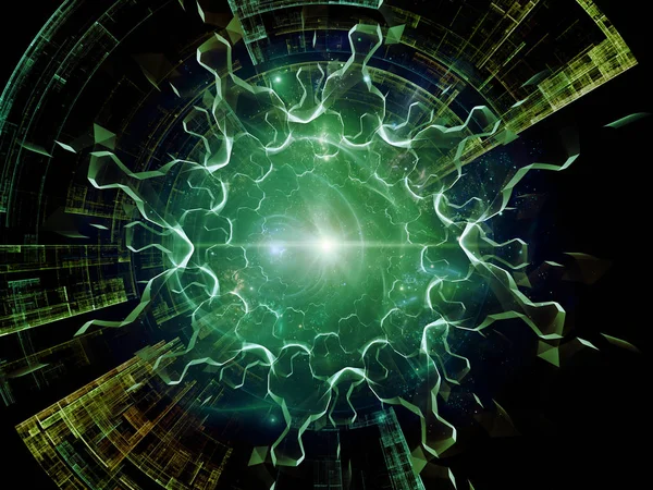 Radyal fraktal doku görselleştirme