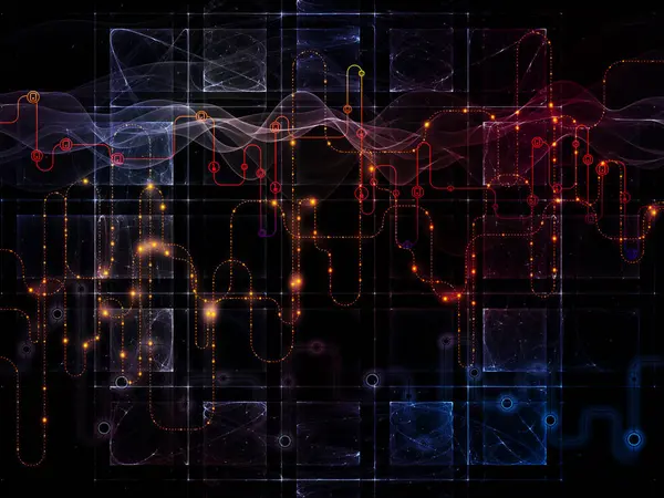 Data Flow Stream — Stock Photo, Image