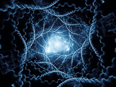 Radyal fraktal doku görselleştirme