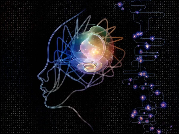 Procesamiento de la conciencia de la máquina —  Fotos de Stock