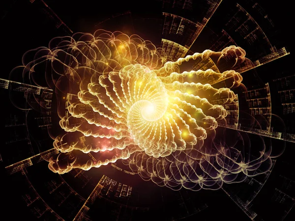 Sanal Radyal fraktal doku