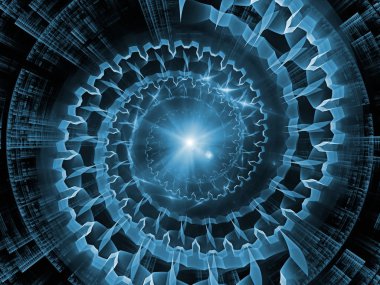 Mecazi Radyal fraktal doku