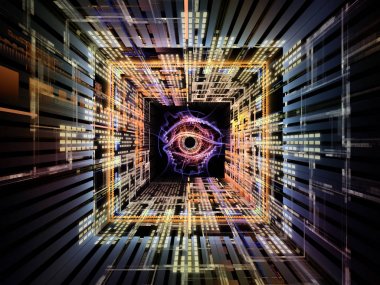 Gözlem gerçeklik arka plan