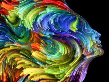 Canlı düşünme arka plan