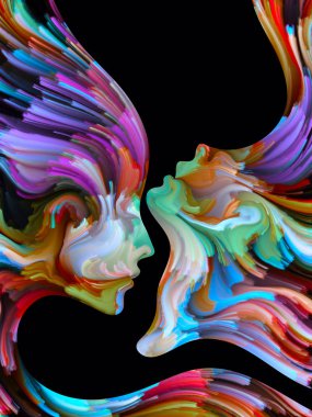 Önceden boya arka plan