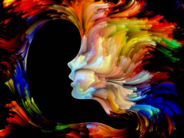 Öpücük boya arka plan