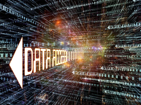 Data Acess background — Stock Photo, Image