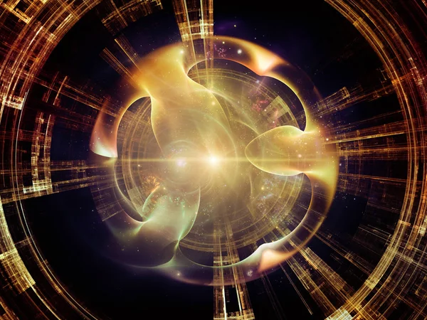 Radyal fraktal doku görselleştirme