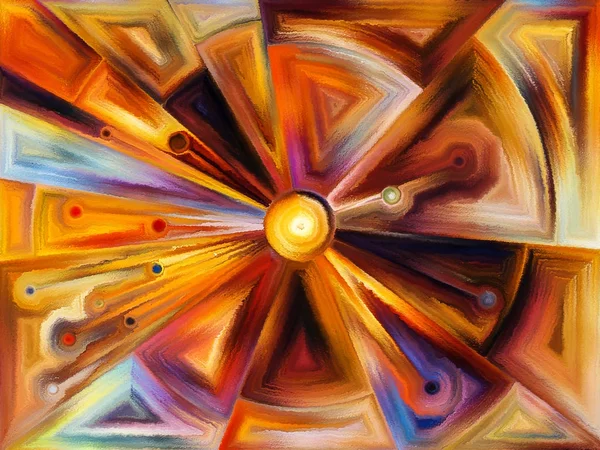 Dairesel Vitray Tasarım