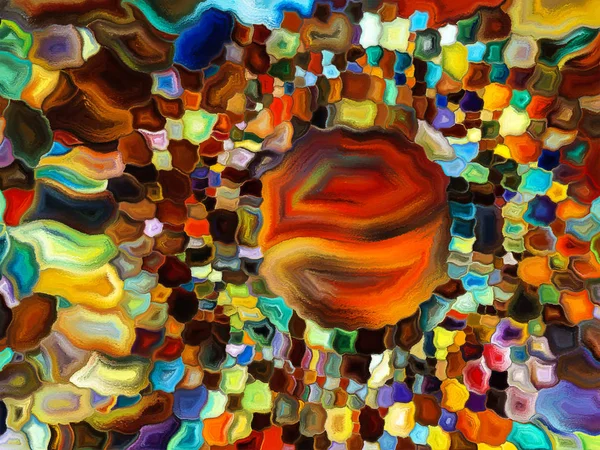 Dairesel Vitray Tasarım