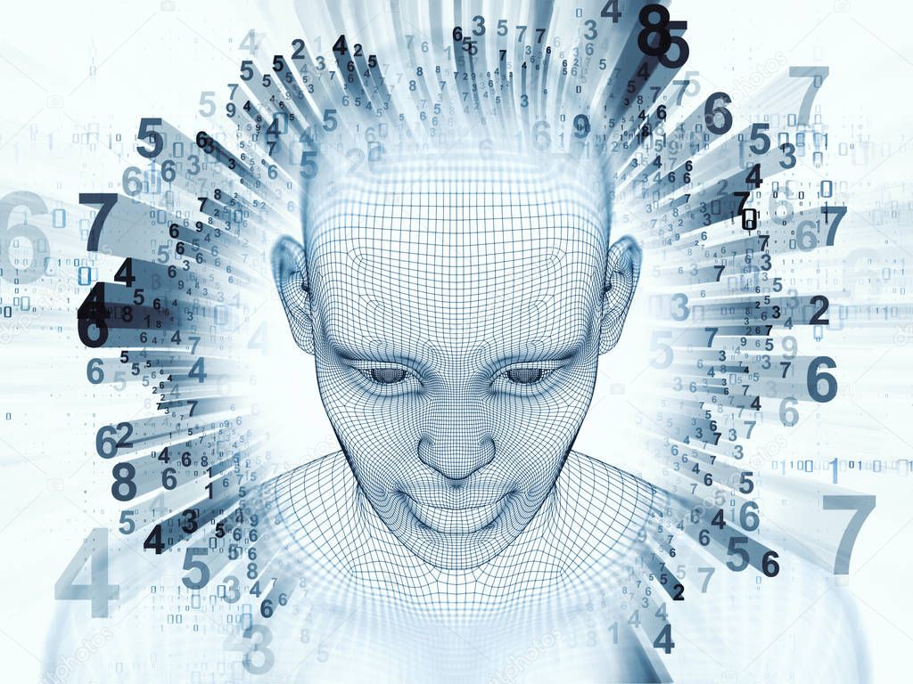 Visualization of the Digital Mind concept