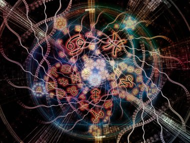 Sanallaştırma boya arka plan