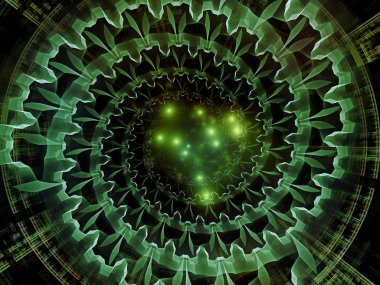 Kavramsal Radyal fraktal doku