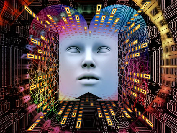 Synergies of Super Human AI — Stock Photo, Image